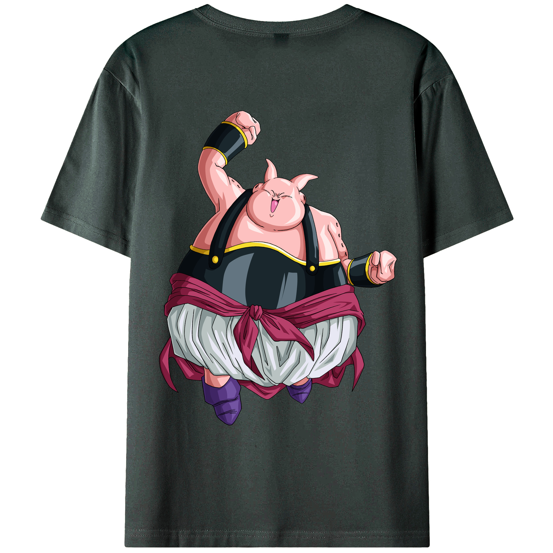 （画像用） ドラゴンボール DRAGON BALL 綿100％ メンズ半袖Tシャツ（バックプリント） 通気性